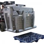 Mocowanie wózka widłowego Zacisk do bloków betonowych Klasa 3